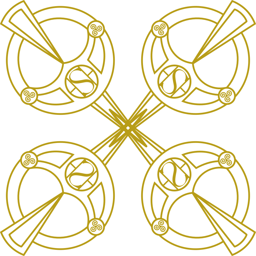 Celtic cross graphic
